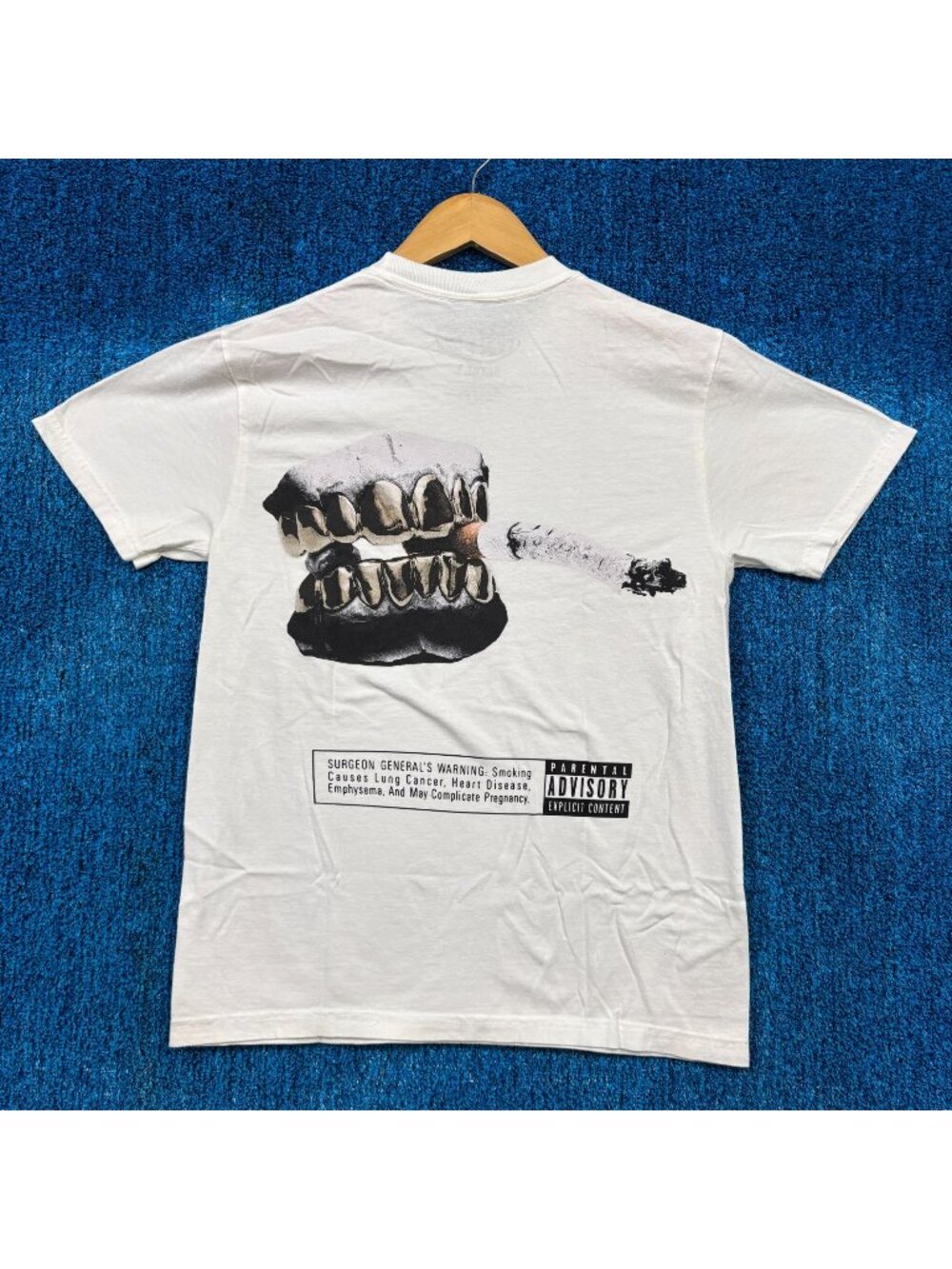 Post Malone Go Flex Anniversary Gold Grills and Darts Tee S